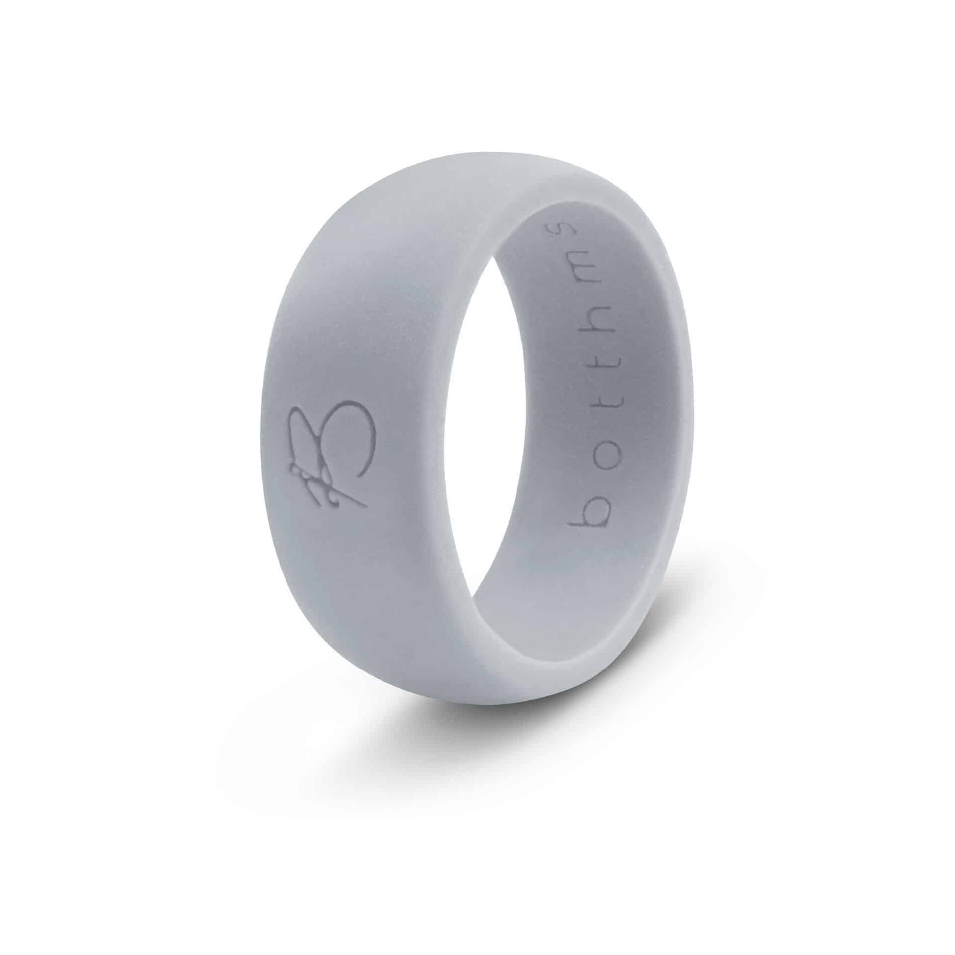 botthms grey active silicone ring